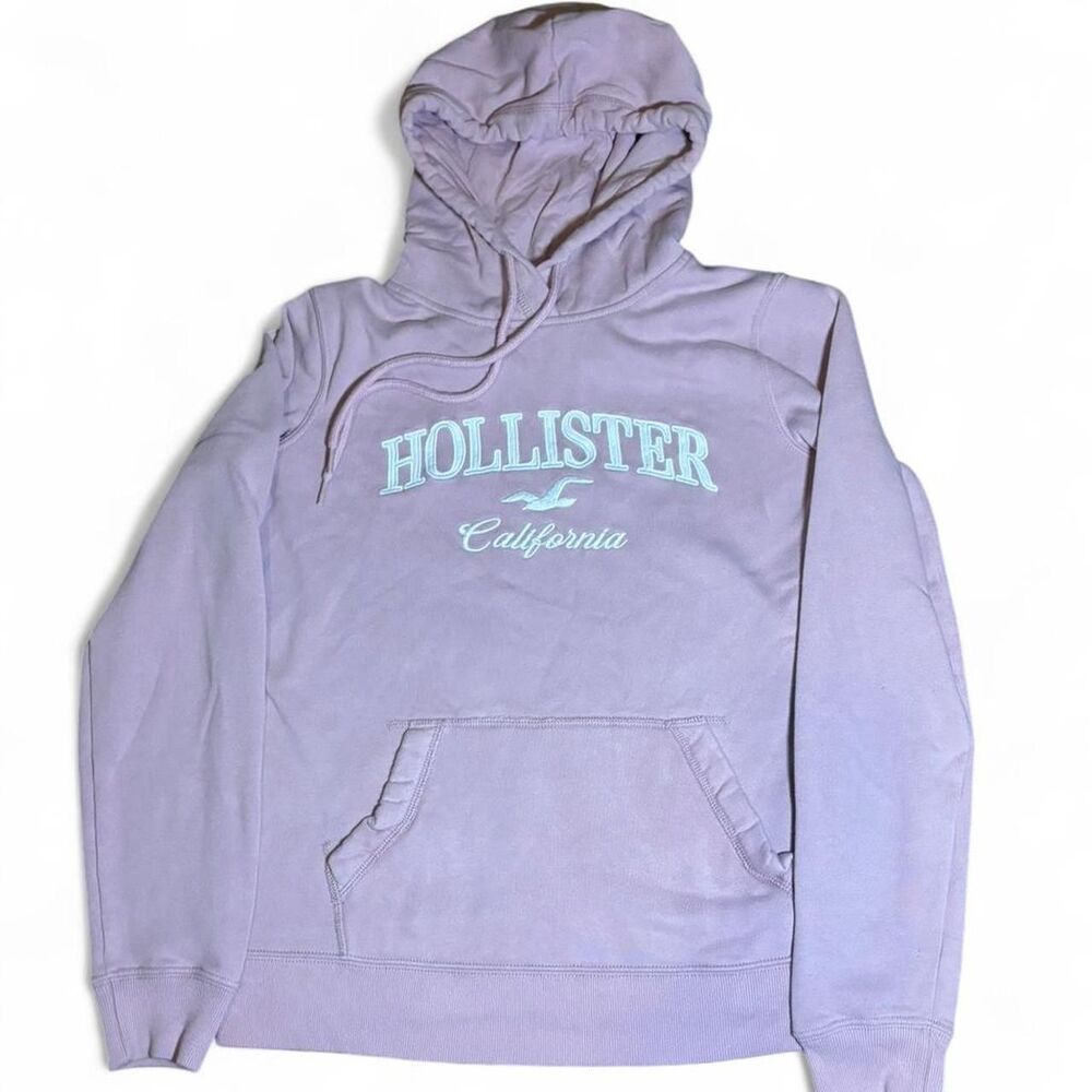 Hollister-co Women's Pink Hoodie